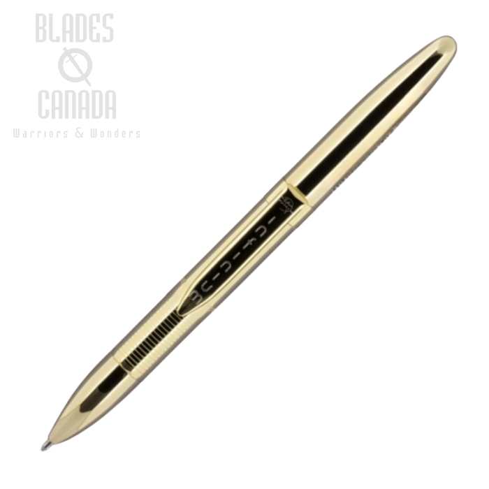 Fisher Space Pen Infinium Pen, Titanium Solar Flare Gold, Blue Ink, FPINFG-1